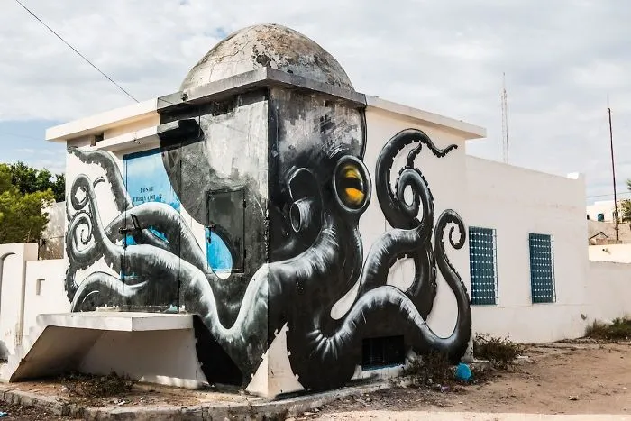 150 Artists Turn The Streets Of Tunisian Village Into Piece Of Art