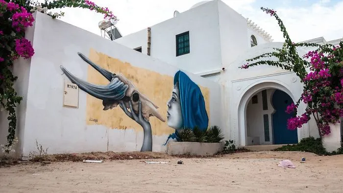 150 Artists Turn The Streets Of Tunisian Village Into Piece Of Art