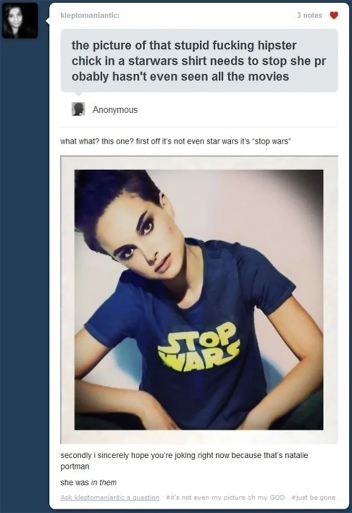 Stupid Hipster Chick