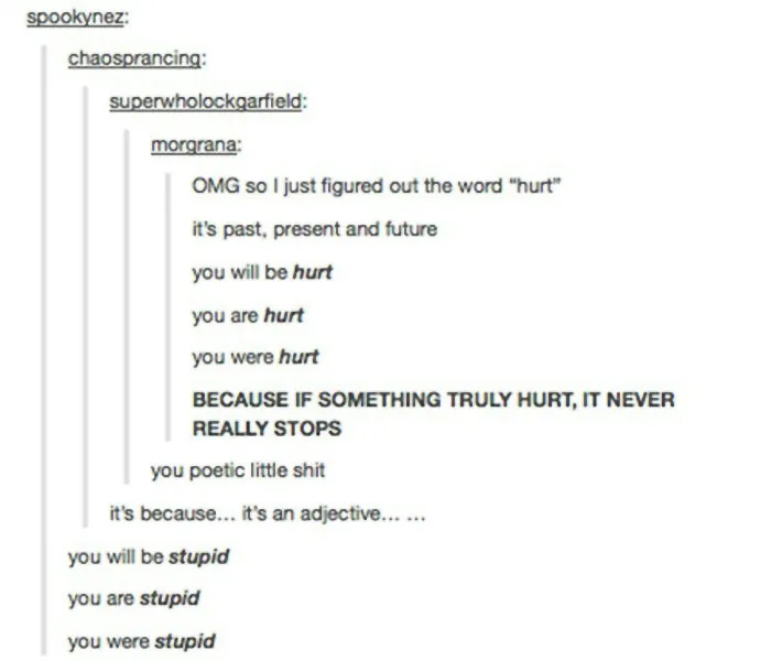 It's An Adjective