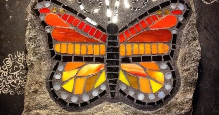 As A Way To Relax, I Make These Colorful Mosaics On Stones