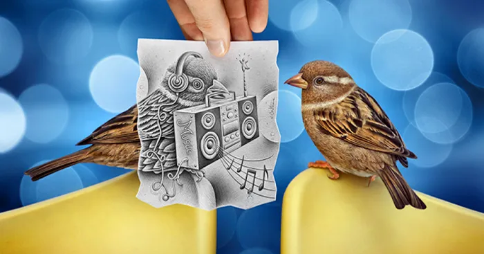 Remember My "Pencil Vs Camera" Project? Here's What Was Behind The Paper