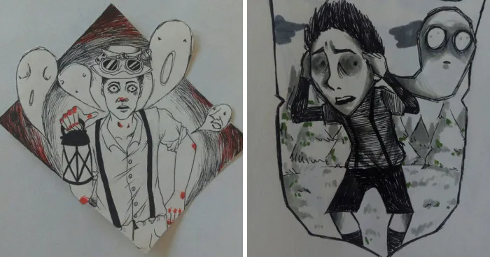 I'm A Transgender Boy Diagnosed With Paranoid Schizophrenia And My Art Is My Therapy