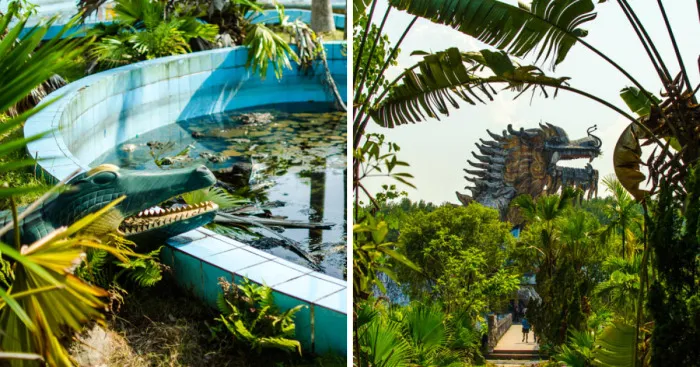 An Hour At A Run Down And Not So Spooky Waterpark, Hue