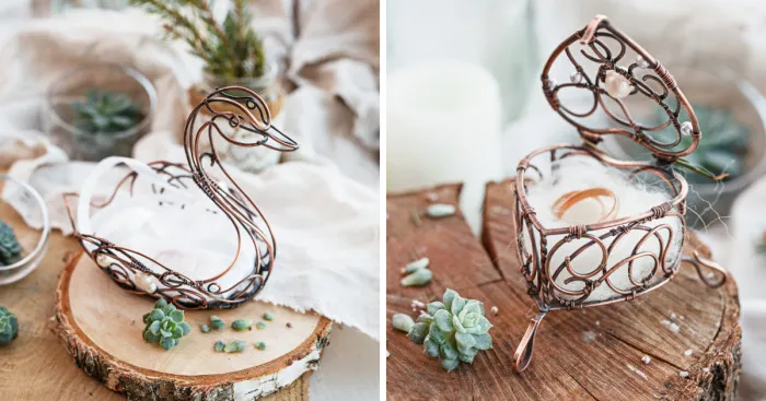 The Ukrainian Artist Uses Wire To Tell Love Stories