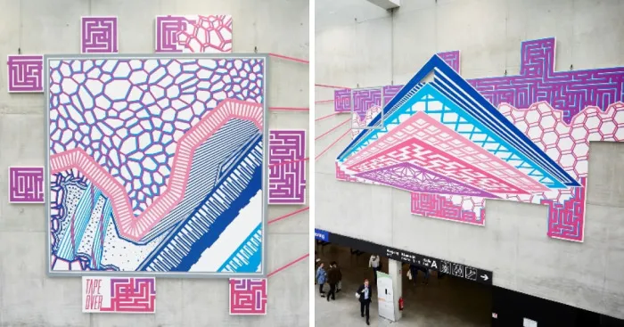 You Won't Believe What These 6 Artists Did With 3km Of Tape