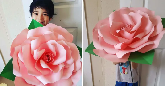 Giant Paper Flowers