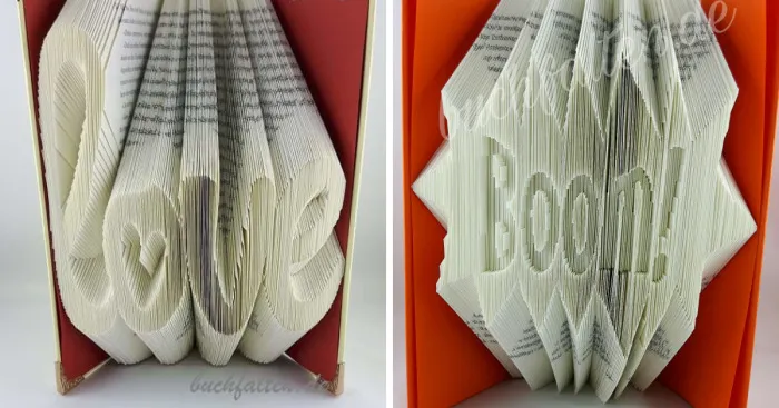 I Turn Books Into Works Of Art