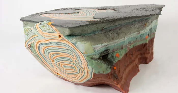 I Create Wax Sculptures Inspired By Processes That Shape And Reshape The Earth