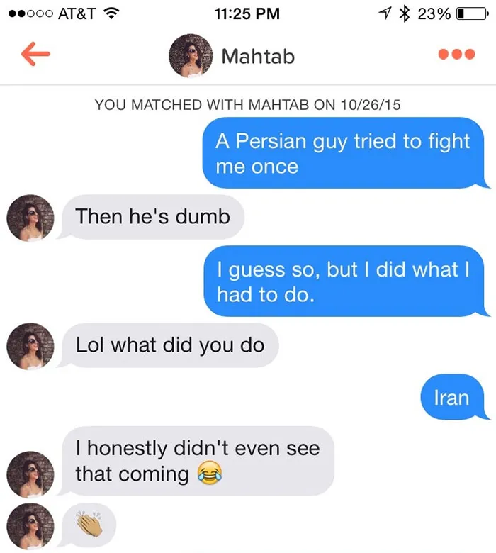 Matched With A Persian Girl