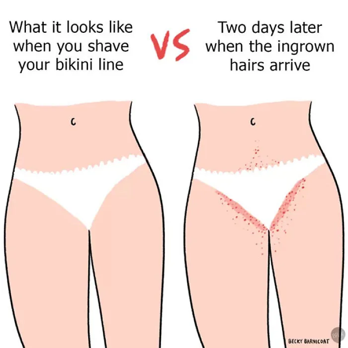43 Hilariously Painful Comics About Shaving That Only Women Will Truly Understand