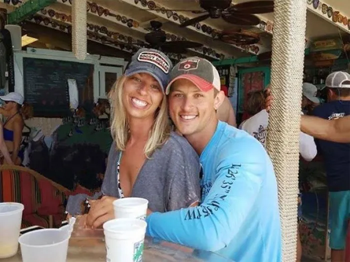 Couple Asks Internet To Photoshop Out Shirtless Guy From Engagement Photo, Regrets It Immediately