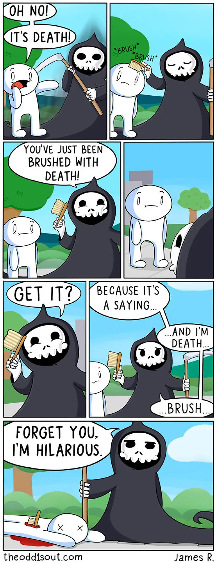 Brushed With Death