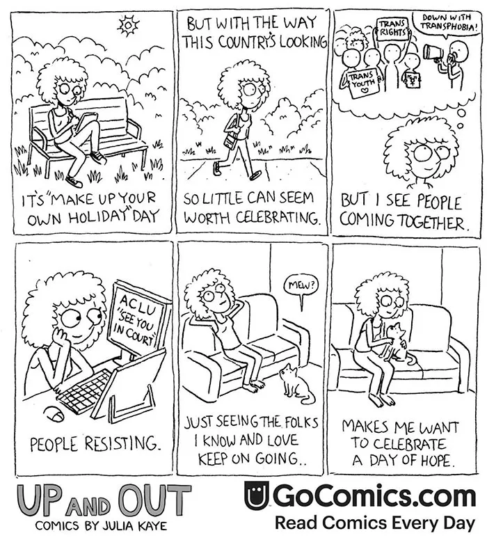 Transgender Artist Illustrates Her Gender Transition In 101 Emotional Comics