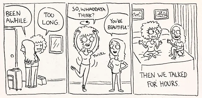 Transgender Artist Illustrates Her Gender Transition In 101 Emotional Comics
