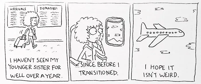 Transgender Artist Illustrates Her Gender Transition In 101 Emotional Comics