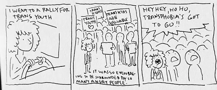 Transgender Artist Illustrates Her Gender Transition In 101 Emotional Comics