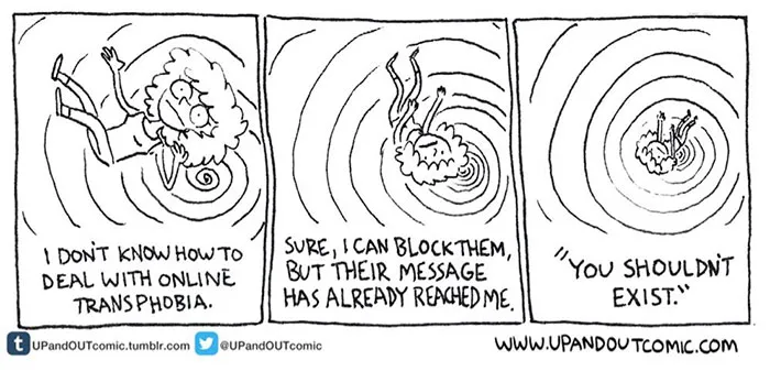 Transgender Artist Illustrates Her Gender Transition In 101 Emotional Comics