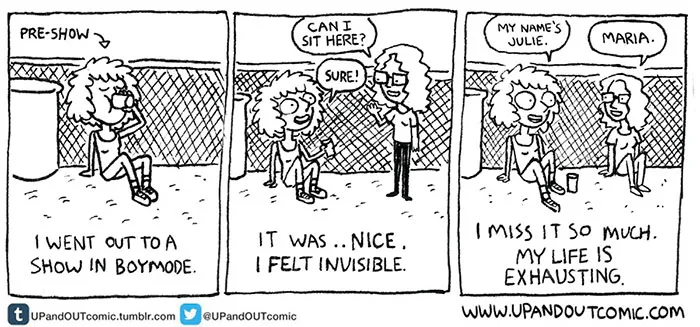 Transgender Artist Illustrates Her Gender Transition In 101 Emotional Comics