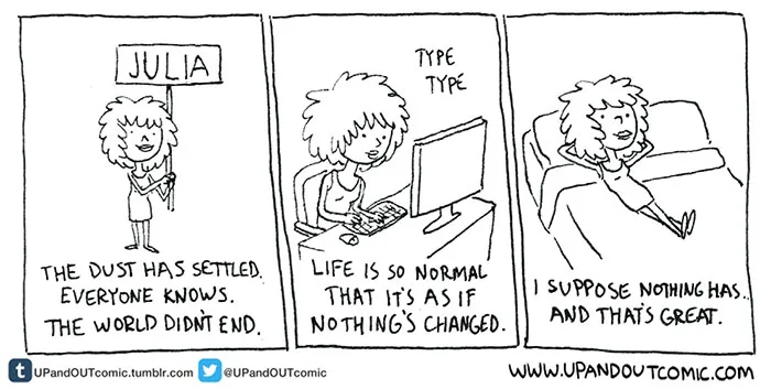 Transgender Artist Illustrates Her Gender Transition In 101 Emotional Comics