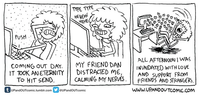 Transgender Artist Illustrates Her Gender Transition In 101 Emotional Comics