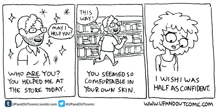 Transgender Artist Illustrates Her Gender Transition In 101 Emotional Comics
