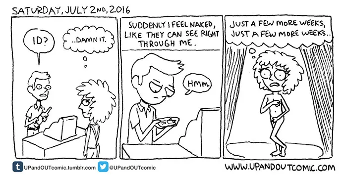 Transgender Artist Illustrates Her Gender Transition In 101 Emotional Comics