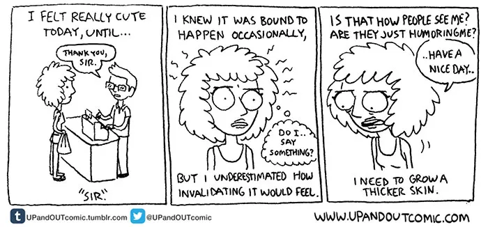 Transgender Artist Illustrates Her Gender Transition In 101 Emotional Comics