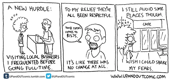 Transgender Artist Illustrates Her Gender Transition In 101 Emotional Comics