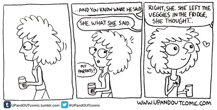 Transgender Artist Illustrates Her Gender Transition In 101 Emotional Comics