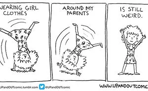 Transgender Artist Illustrates Her Gender Transition In 101 Emotional Comics