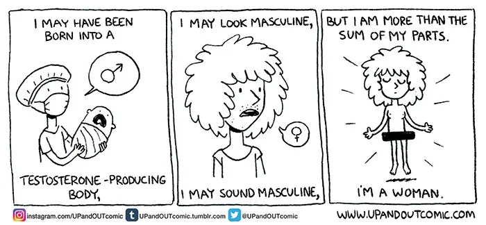 Transgender Artist Illustrates Her Gender Transition In 101 Emotional Comics