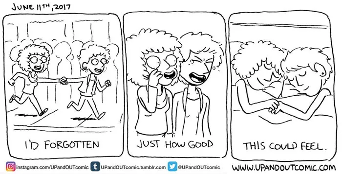 Transgender Artist Illustrates Her Gender Transition In 101 Emotional Comics