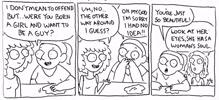 Transgender Artist Illustrates Her Gender Transition In 101 Emotional Comics