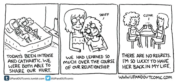 Transgender Artist Illustrates Her Gender Transition In 101 Emotional Comics