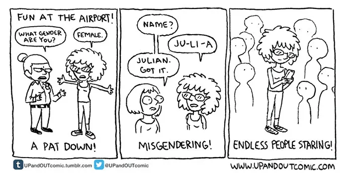 Transgender Artist Illustrates Her Gender Transition In 101 Emotional Comics