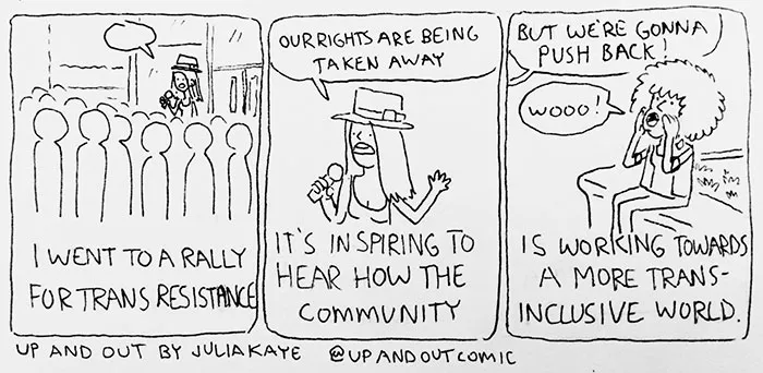 Transgender Artist Illustrates Her Gender Transition In 101 Emotional Comics