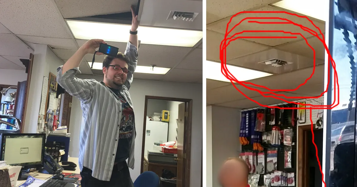 Este hombre se ha vengado de la mejor manera de su desagradable compañero de trabajo