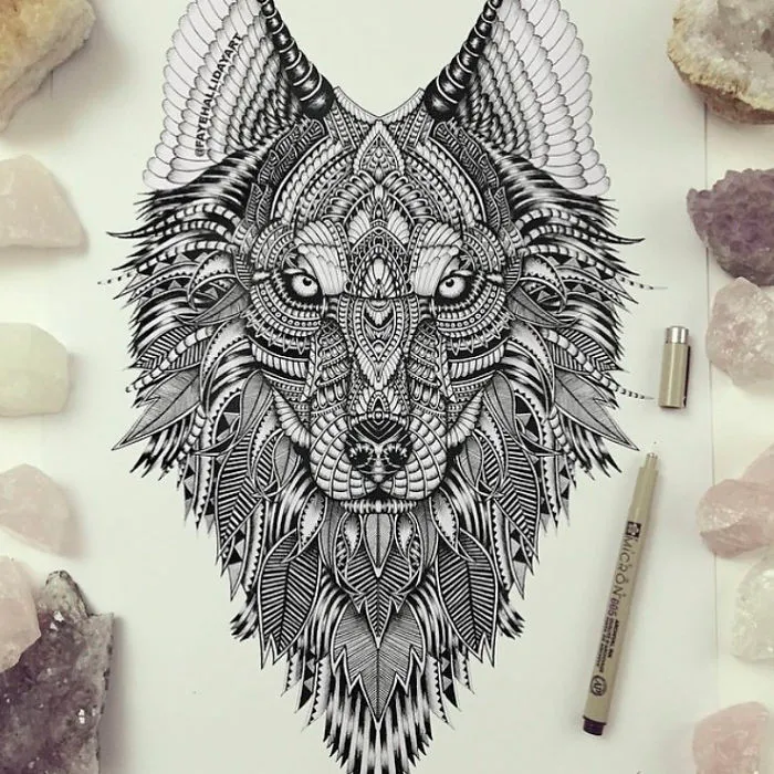 41 Incredibly Detailed Animal Drawings By Faye Halliday