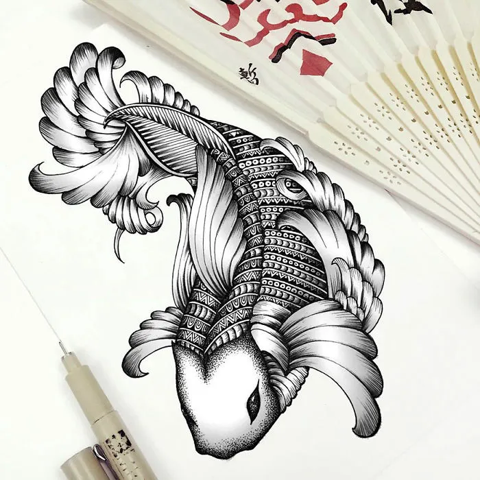 41 Incredibly Detailed Animal Drawings By Faye Halliday