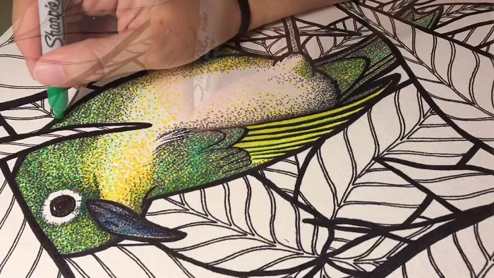 Pointillism Art