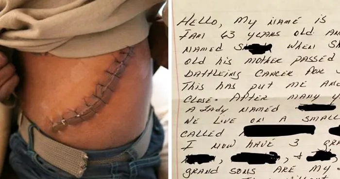 Man Donates Kidney To A Total Stranger, Receives Emotional Letter 3 Months Later