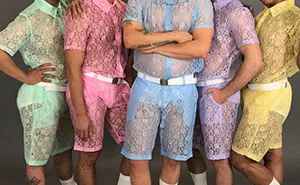 Lace Shorts For Men Exist And We Don't Know What To Think