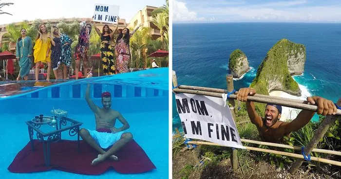 Guy Quits Job To Travel The World While Assuring His Mom He's Fine, A Year Later He's Still Doing It!