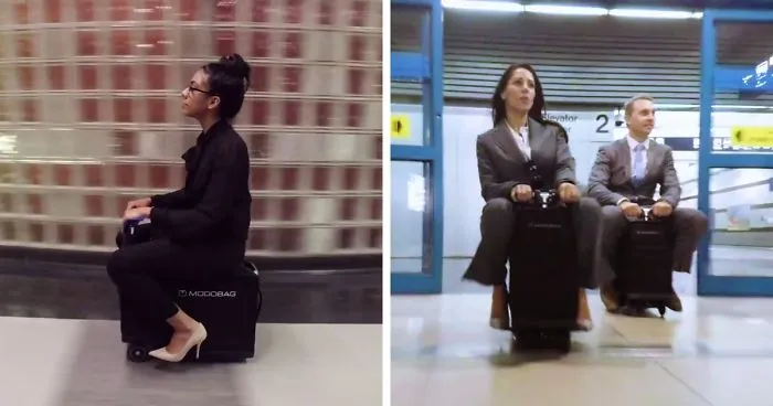 Luggage That You Can Ride