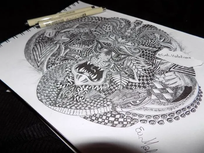 I Doodle Everything That Comes To My Mind, Making It More Chaotic