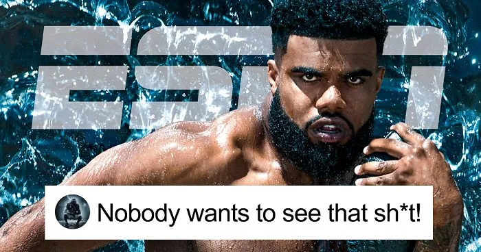 ESPN Put A Nude Guy On Its Magazine's Cover And Some Men Can't Handle It