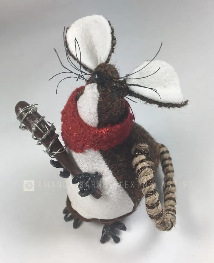 I Made This Mouse In Homage To Negan Of The Walking Dead.