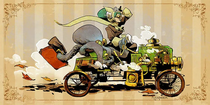 Disney Illustrator Imagines A Life With A Pet Octopus, And It's Just Too Adorable (79 Pics)