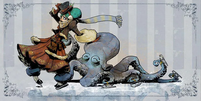 Disney Illustrator Imagines A Life With A Pet Octopus, And It's Just Too Adorable (79 Pics)